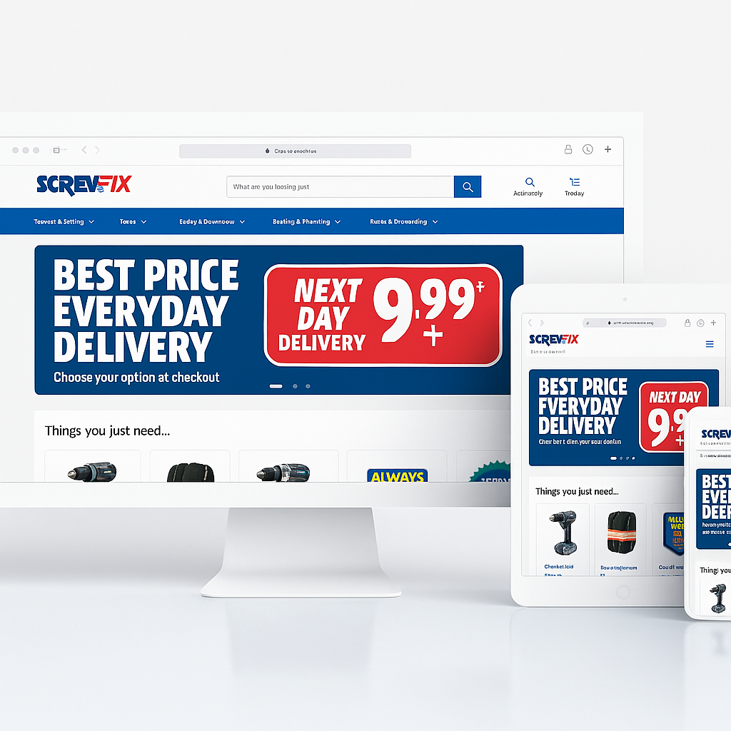 Screwfix - Hardware & Tools E-commerce